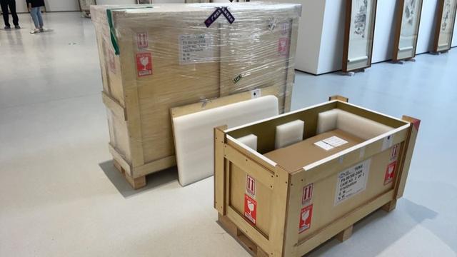 九游娱乐：保障千万级文物进口！伟世博助力广东美术馆新馆进境文物参展高效通关(图2)