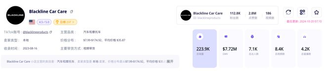 九游娱乐：喜运达资讯：单品GMV超500万美元！汽车清洗专用(图2)