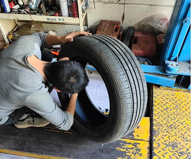 九游娱乐网站：再发酵诈补公司承包多家高速维修站新胎直接被换下网友炸锅(图9)