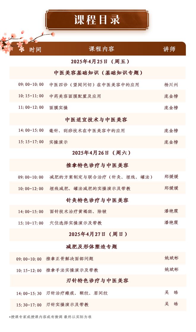 九游娱乐平台：《中医美容技术培训》报名通道已开启！(图2)