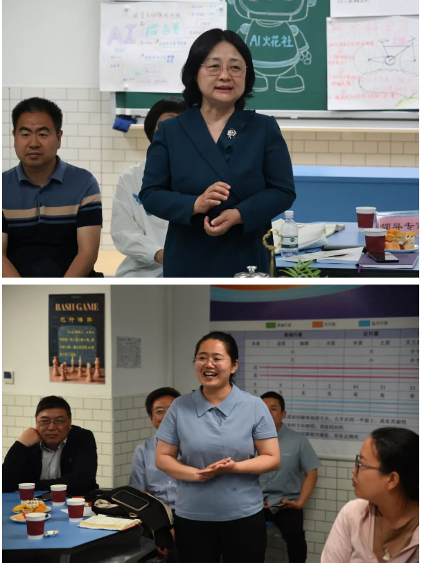 九游娱乐平台：火花跃动智教同行：景山京西AI火花社成立仪式暨首期活动成功举办(图9)