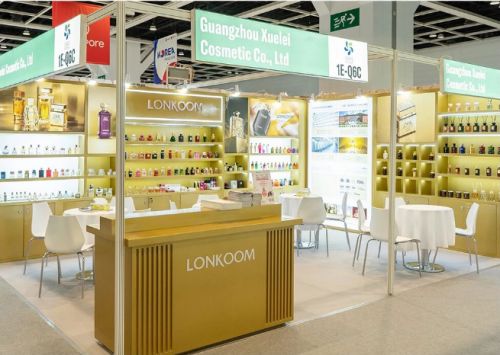 九游娱乐网站：LONKOOM朗金亮相2025亚太区美容展展现东方香氛品牌综合实力！(图2)